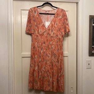 NWT Knox Rose Coral Pattern Dress